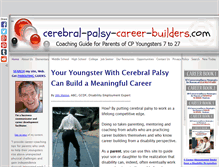 Tablet Screenshot of cerebral-palsy-career-builders.com